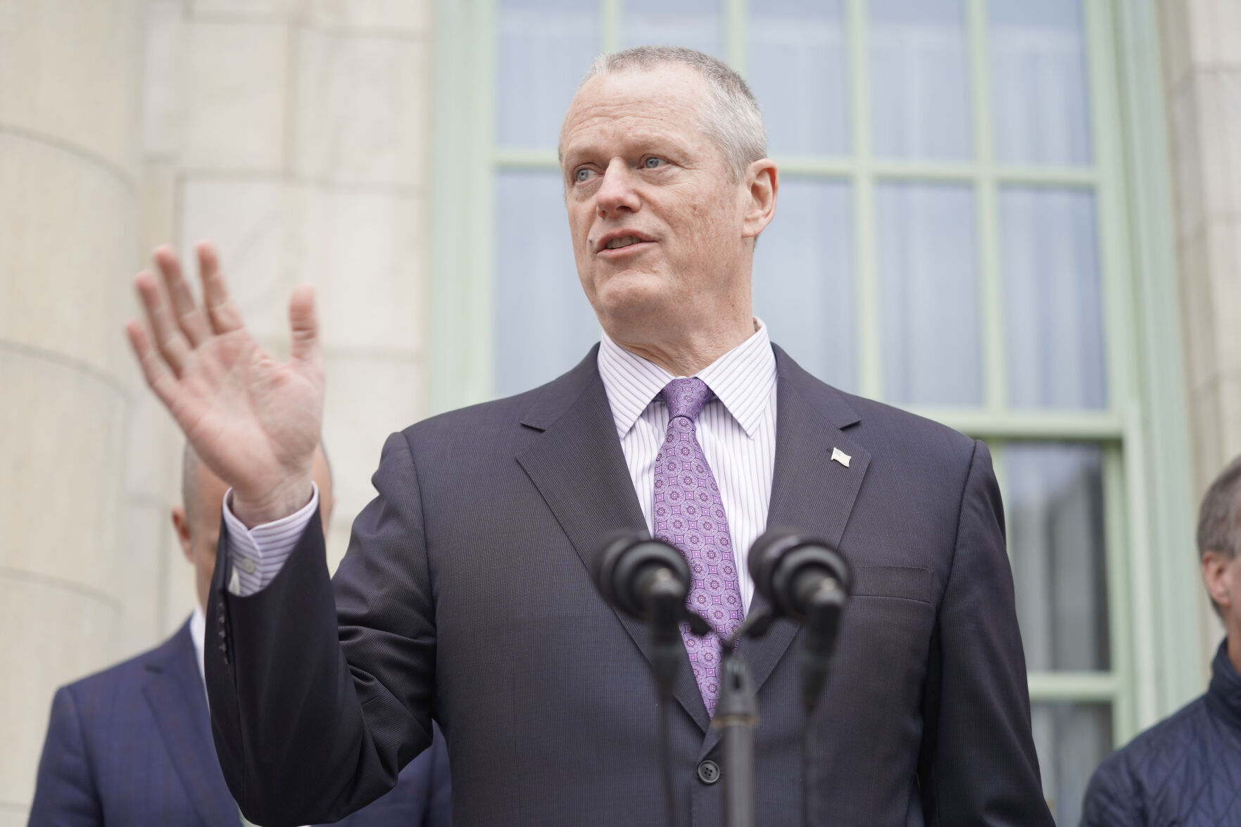 Gov. Charlie Baker in Pittsfield